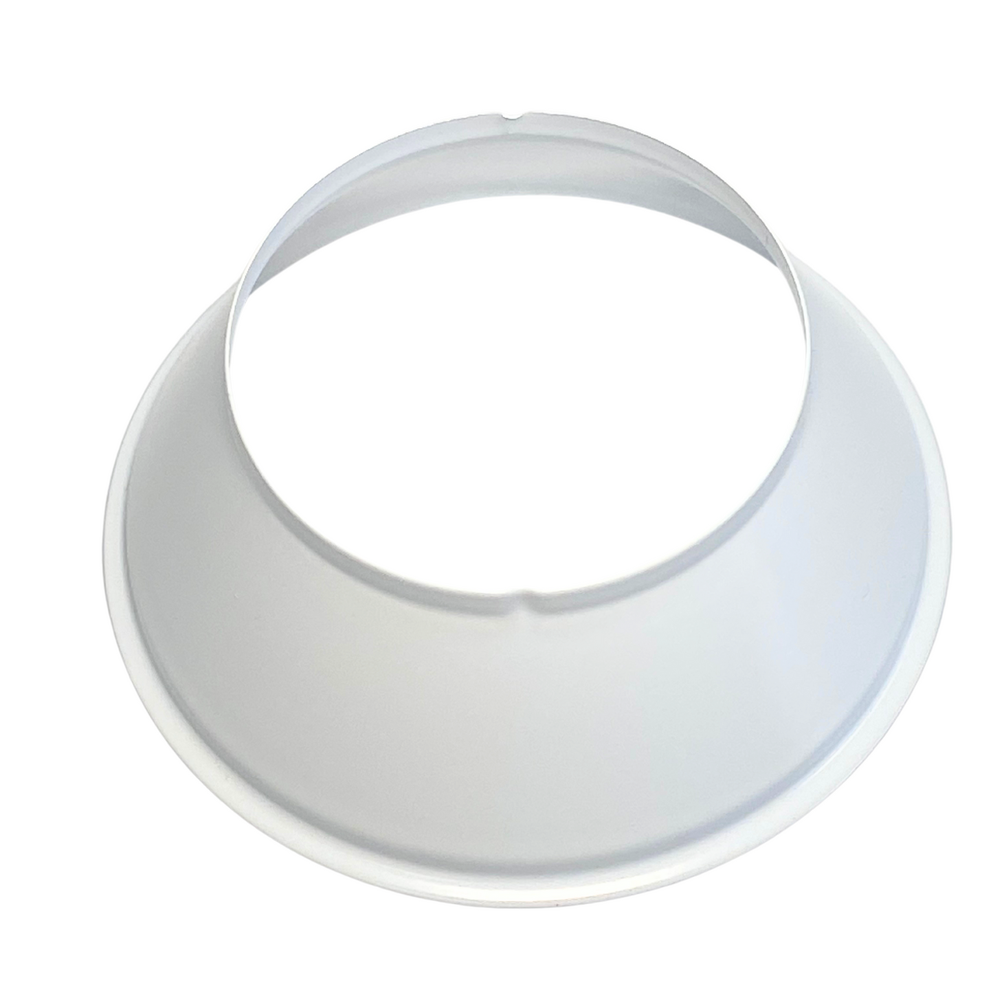 Fire Sprinkler Escutcheon Skirt, Standard 401 Style Escutcheon Pendant Skirt White, Works with Standard 401 Style Cup and Retrofit 2 Piece Cup, Fire Sprinkler Skirt