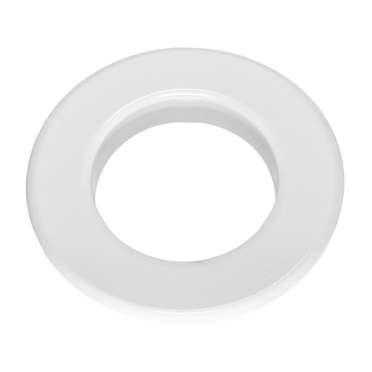 Fire Sprinkler Escutcheon Skirt, FLUSH Escutcheon Pendant Skirt White, Works with Standard 401 Style Cup, Short Cup, and Retrofit 2 Piece Cup, Fire Sprinkler Skirt