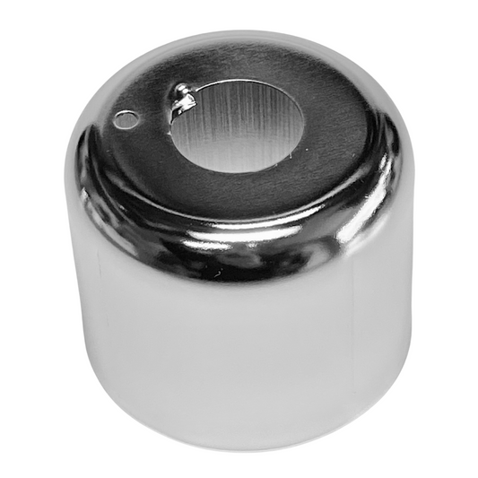 Fire Sprinkler Escutcheon Cup, Standard 401 Style Escutcheon Pendant Cup Chrome Plated 1/2" IPS, 401 Steel Standard Escutcheon, For Fire Sprinkler Trim - 12 PK