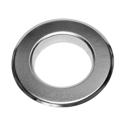 Fire Sprinkler Escutcheon Skirt, FLUSH Escutcheon Pendant Skirt Chrome Plated, Works with Standard 401 Style Cup, Short Cup, and Retrofit 2 Piece Cup, Fire Sprinkler Skirt